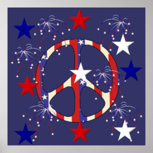 Póster July 4th Peace