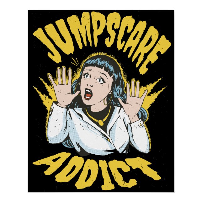 Póster  Jumpscare Addict  (Frente)