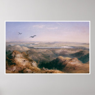 Póster Junção do Yellowstone e do Missouri, 1833