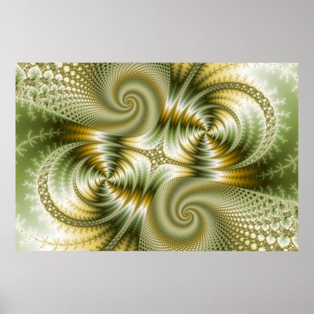 Póster Junção - Mandelbrot Art (Frente)