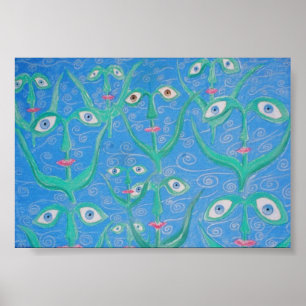 Póster juncos do olho da água