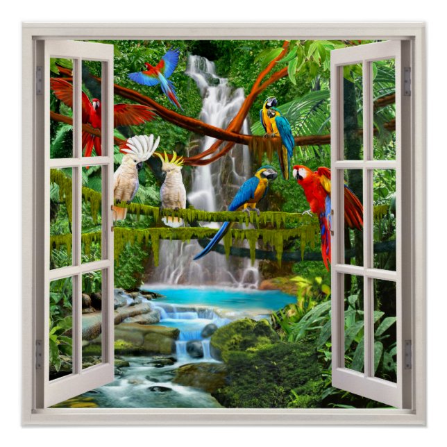 PÓSTER JUNGLE ENCANTADA (Frente)