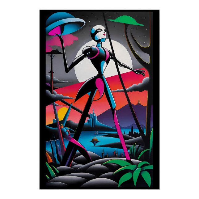 Póster Jungle Hatter (Frente)