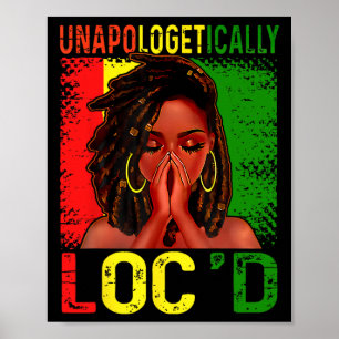 Poster Junho Africano-Americano sem desculpas