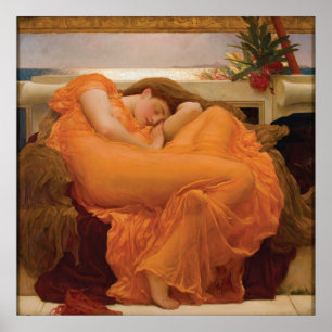 Póster Junho flamejante de Frederic Leighton