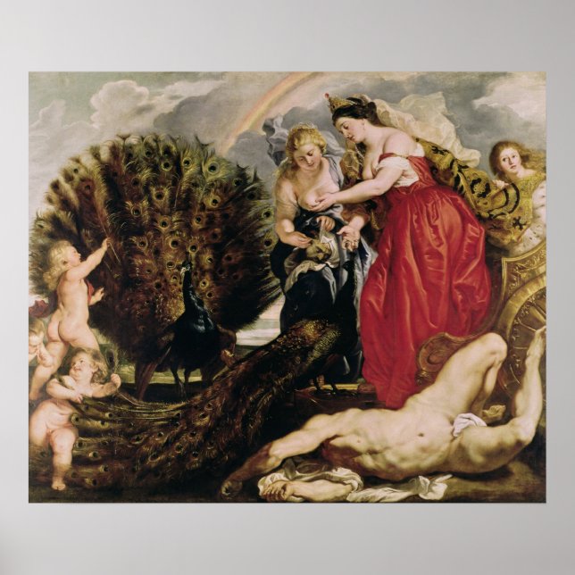 Póster Juno e Argus, 1611 (Frente)