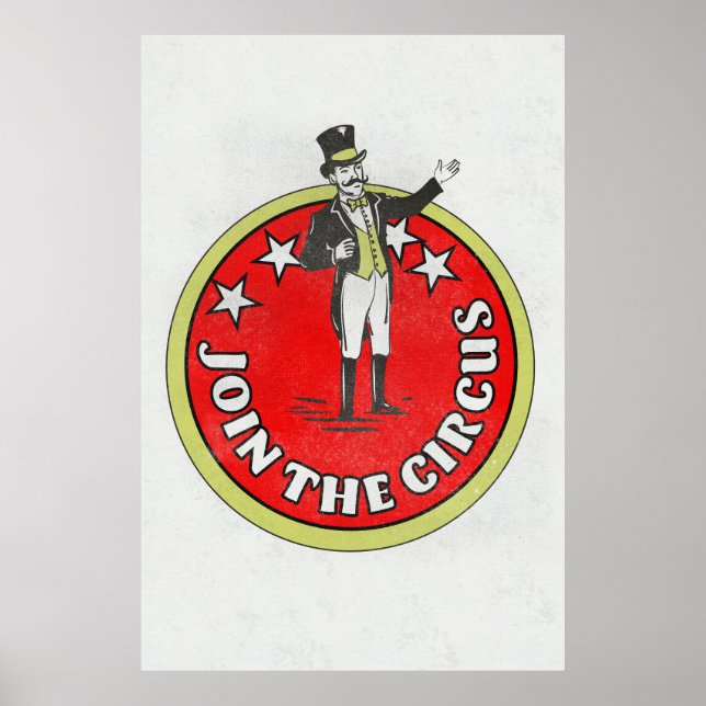 Poster Junte-se ao Circo  (Frente)