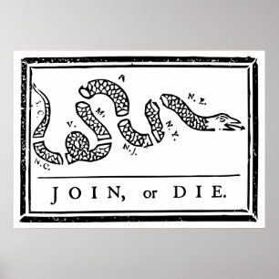 Póster Junte-se ou morra-se