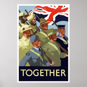 Poster Junto -- Império Britânico WW2