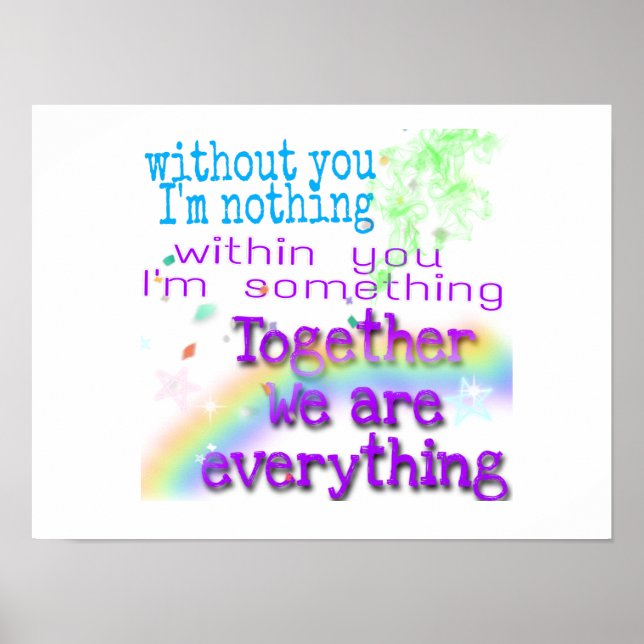 Poster juntos podemos (Frente)