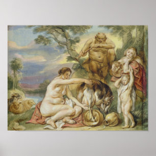 Poster Jupiter como uma criança