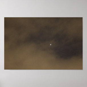 Póster Jupiter e as luas galileus