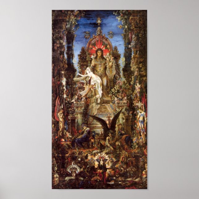 Póster Júpiter e Semele (Frente)