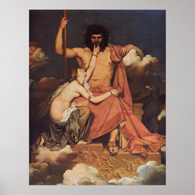 Poster Júpiter E Tétis (Frente)