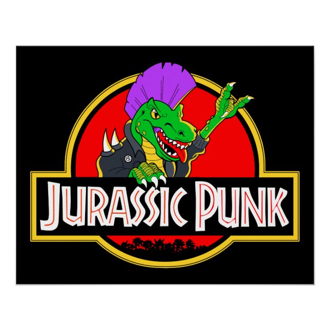 Póster Jurassic Punk  (Frente)