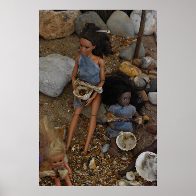 Poster Jurássico Vivo. (Frente)