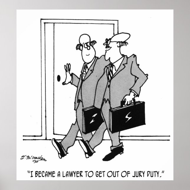 Póster Jury Cartoon 5492 (Frente)