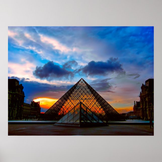 PÓSTER JUSTIÇA DO MUSEU LOUVRE (Frente)
