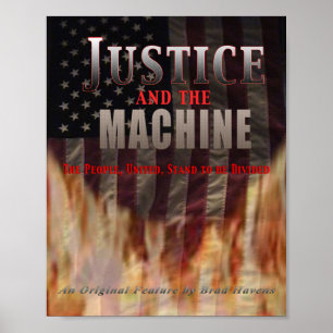 Poster Justiça e a Máquina