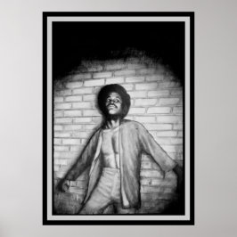 Póster Juventude Americana Africana