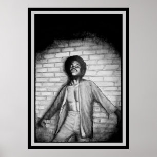 Póster Juventude Americana Africana