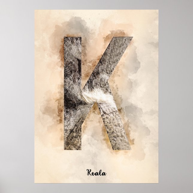 Poster K é Para Coala (Frente)