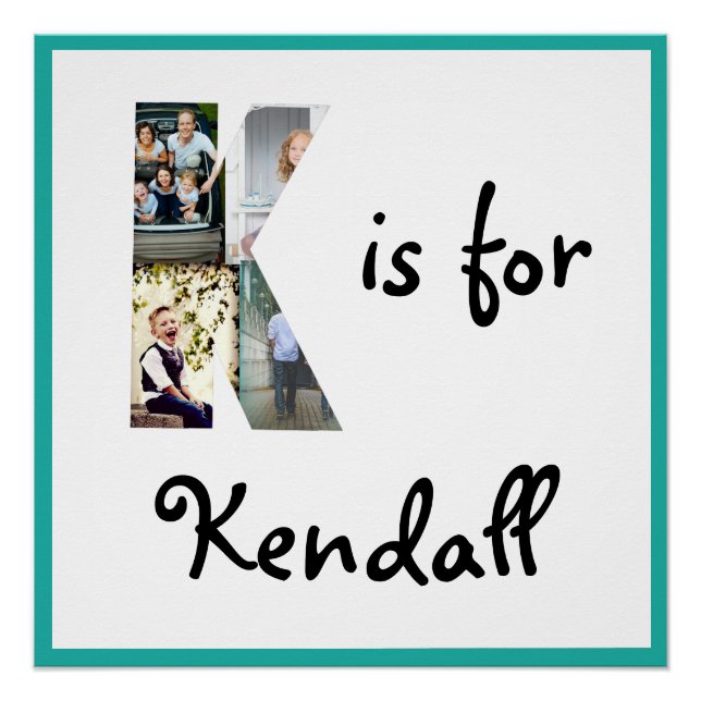 Póster K é para o nome (Frente)