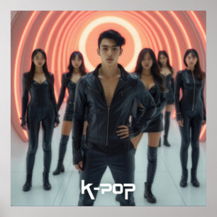 POSTER K-POP - SEUL - ÁSIA
