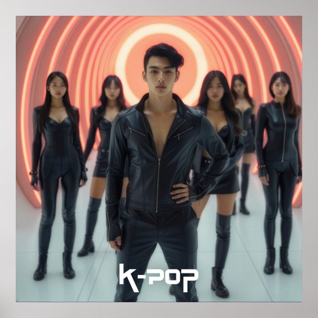 POSTER K-POP - SEUL - ÁSIA (Frente)