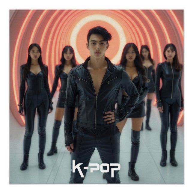 PÓSTER K-POP - SEUL - ÁSIA (Frente)