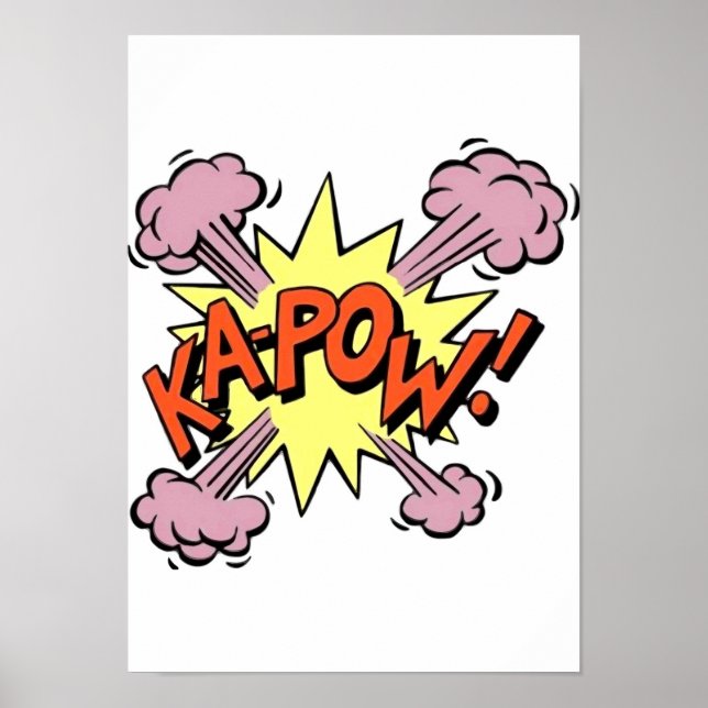 PÓSTER KA-POW! (Frente)