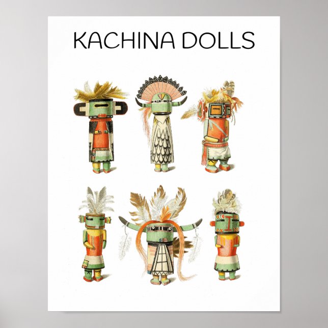 Poster Kachina Dolls (Frente)
