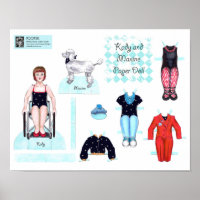 Kady and Maxine Paper Doll Set - Tocar ou Exibir