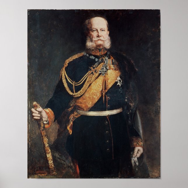 Poster Kaiser Wilhelm I (Frente)