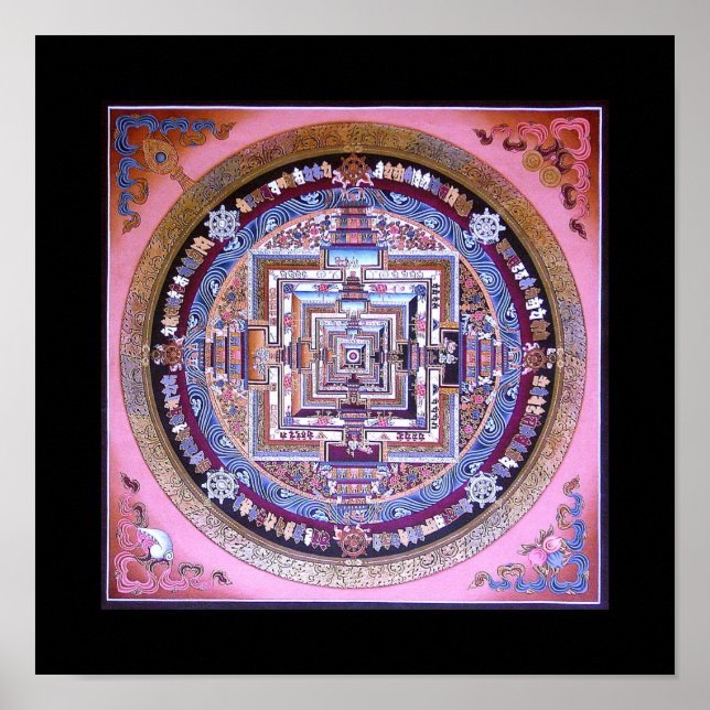 Poster Kalachakra Mandala (Frente)