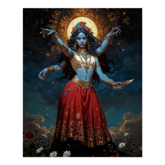 Póster Kali Divina (Frente)