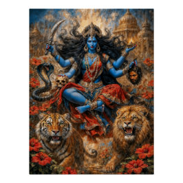 Póster Kali Garden