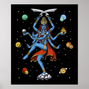 Poster Kali Hindu Goddese