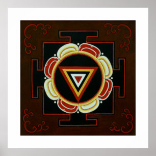 Poster Kali Yantra