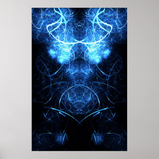 Poster Kaliverse Cartaz de Energia Elétrica Fractal