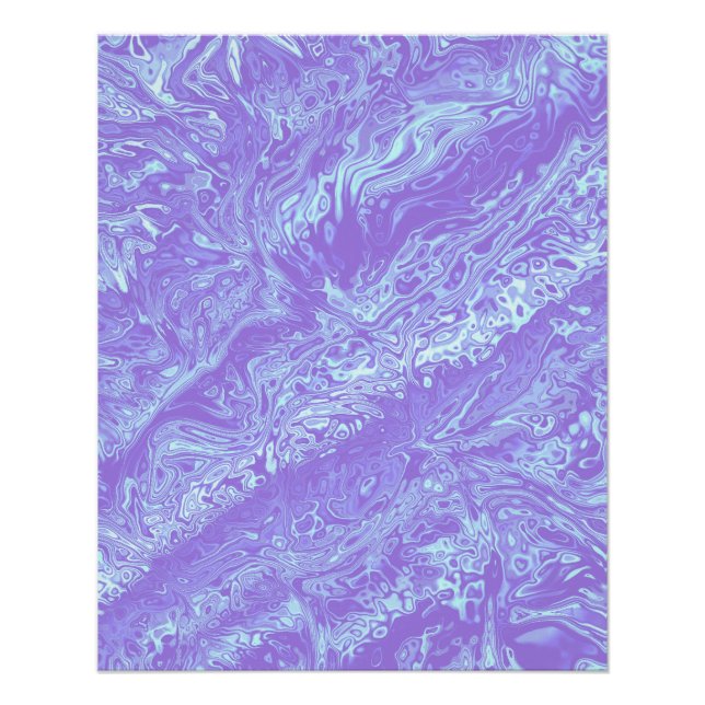 Póster Kaliverse Fluid Fractal #01 (Frente)