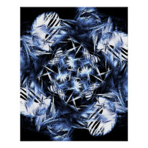 Kaliverse Fluid Fractal #01 Cartaz