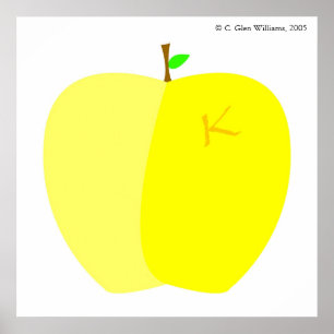 Póster Kallixti Apple