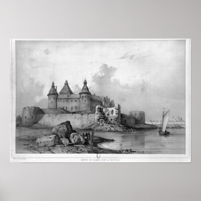 Póster Kalmar Castle (Frente)