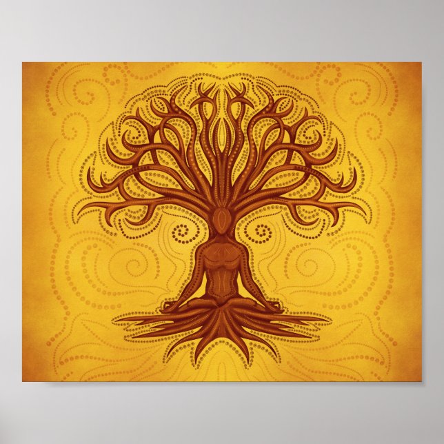 Poster Kalpavriksha - Árvore de pesca (Frente)