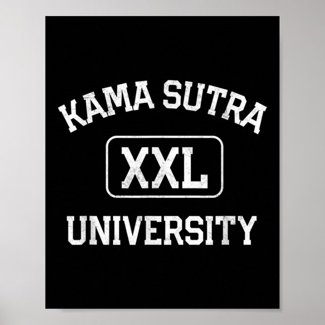 Poster Kama Sutra University Make Love Not War Yin C (Frente)