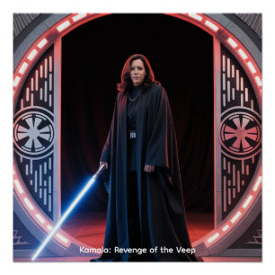 Póster Kamala: Eu não vou voltar