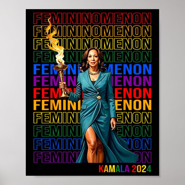 Poster Kamala Harris 2024 1 (Frente)