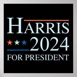 Poster Kamala Harris 2024 Para Presidente