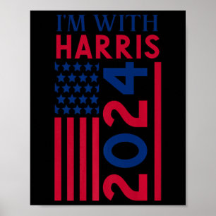 Poster Kamala Harris 2024 Senhora Presidente Kamala 47 Us